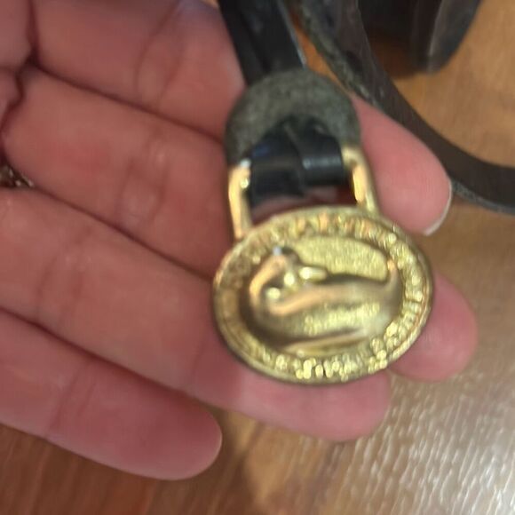 Dooney & Bourke Black classic Crossbody bag pebbled leather - Picture 9 of 9